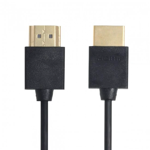 Alt view image 3 of 7 - FVH CY HD-138 OD 4.0mm standard HDMI 1.4 male to HDMI male HDTV Cable for PC Laptop HDTV 1m