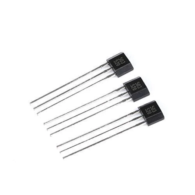 Alt view image 2 of 5 - Linear Hall Circuit Hall Element Hall Switch Sensor Motor 3503 TO-92UA Hall Effect Sensor Hall Sensor