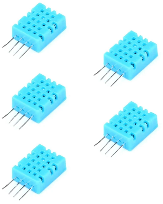 Main image of 000 JESSINIE 5Pcs DHT11 Digital Temperature and Humidity Sensor Module DHT11 Temperature and Humidity Test Probe