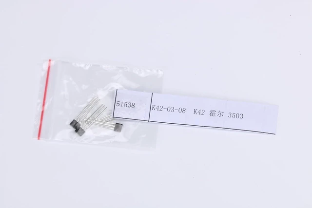 Alt view image 5 of 5 - Linear Hall Circuit Hall Element Hall Switch Sensor Motor 3503 TO-92UA Hall Effect Sensor Hall Sensor