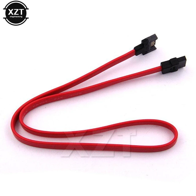 Alt view image 5 of 5 - 50CM 6Gb/s SATA3 Serial ATA DATA Extension cable, SATA 7 pin Port Saver Cable for PC SATA 3.0 SATAIII 6Gbps Hard Drive Disk,SSD