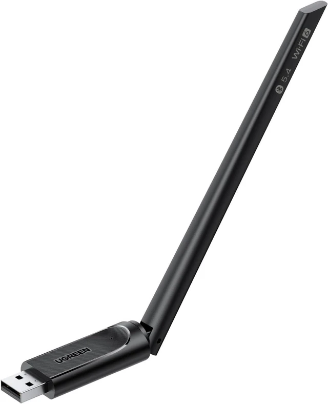 Alt view image 8 of 14 - UGREEN 2-in-1 USB Bluetooth WiFi Adapter, AX900 + Bluetooth 5.4 WiFi 6 Adapter for Desktop PC with 5GHz/2.4GHz Dual Band, 6dBi High Gain Antenna, Built-in Driver for Windows 10/11