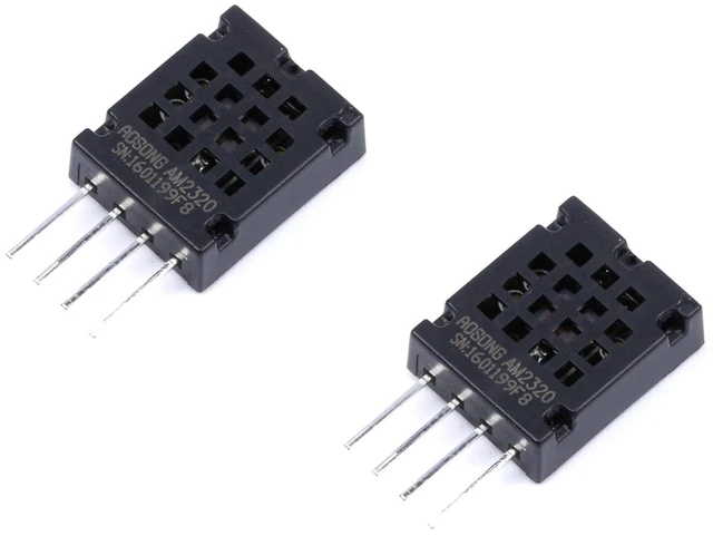 Main image of 2Pcs AM2320 Temperature and Humidity Sensor Capacitive Temperature and Humidity Detector Humidity Sensor