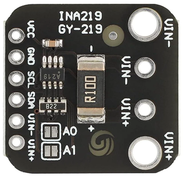 Alt view image 5 of 6 - 2pcs INA219 I2C High Precision Bi-Directional DC Current Sensor Module for Zero Drift and Power Monitoring