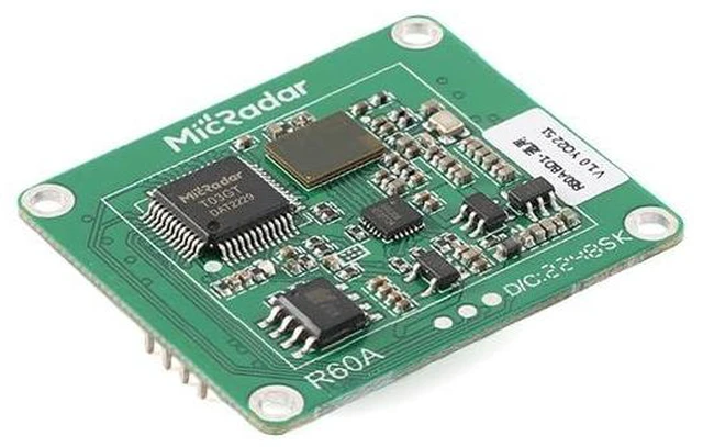 Main image of R60ABD1 60G Millimeter Wave Radar Breathing Sleep Monitoring Module Body Motion Detection Sensor Human Presence Detection Sensor Smart Home
