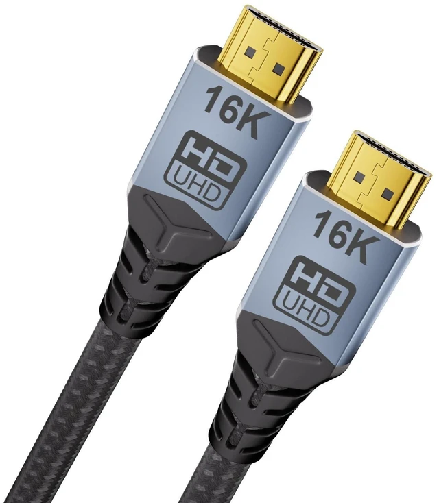Main image of Ultra High Speed HDMI 2.2 Cable 96Gbps HDMI to HDMI Cord 16K@60Hz 8K@240Hz 4K@480Hz HDCP 2.3 HDR10+ eARC Dynamic HDR Dolby Vision 12-bit HDR Lossless Audio Return Channel 5FT