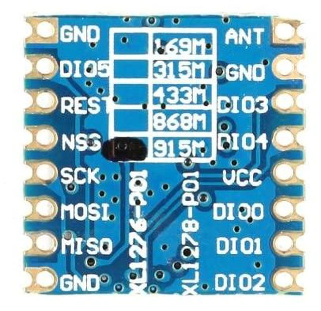 Alt view image 4 of 4 - XL1276-P01 Wireless LoRa Transceiver Module, SPI Connectivity, Long Distance Data Transmission