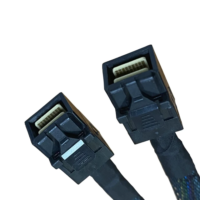 Alt view image 4 of 5 - DiliVing 8X to 2* 4X,- 74pin to 2*- 36pin Cable 80cm(Suitable for DELL Server H750/755)