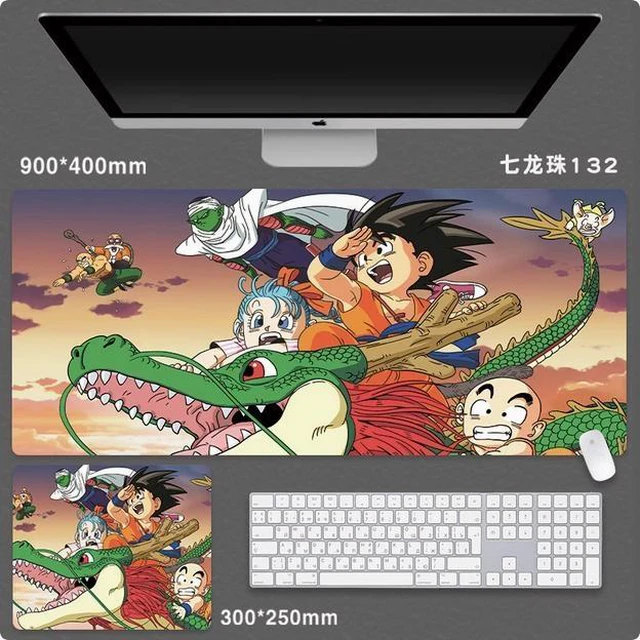 Main image of Anime Dragon Ball Mouse Pad,Extended Gaming Mouse Pad with Stitched Edges, Large Mouse pad with Non-Slip Rubber Base for Work & Gaming, Office & Home,