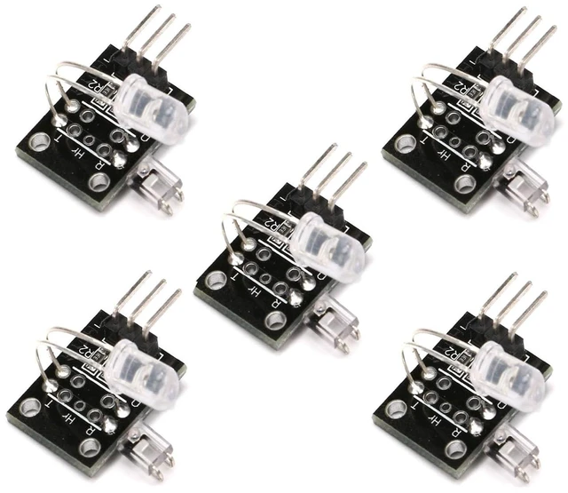 Main image of 5Pcs Infrared IR LED Pulse Detect Sensor Module Heart Rate Detect Measuring Module Measure Finger TL Module KY-039