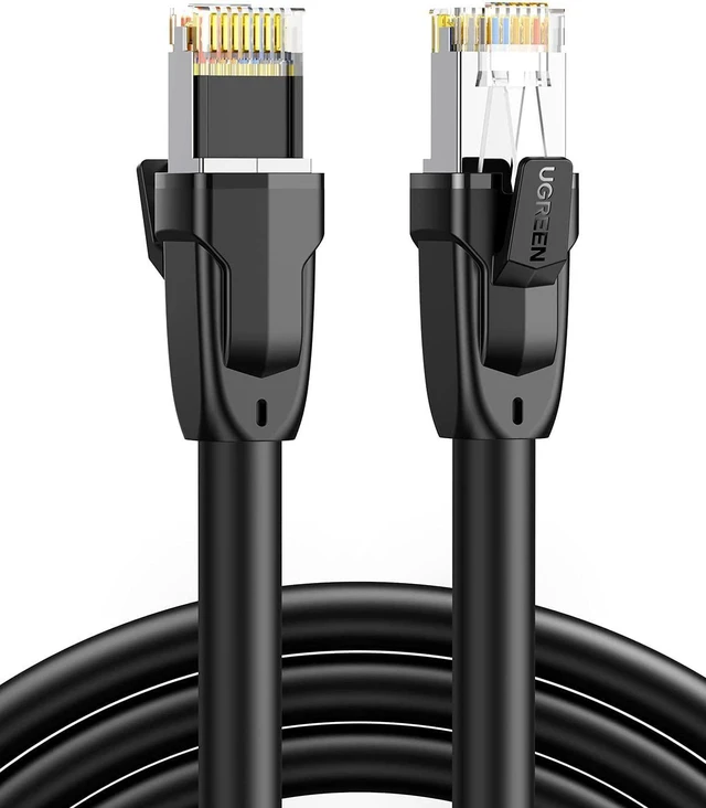Main image of UGREEN Cat 8 Ethernet Cable Cat8 RJ45 Network LAN Cord High Speed Compatible for Gaming PS5 PS4 Xbox One PS3 Modem Router PC Mac Laptop 6FT