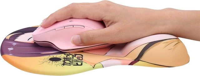 Alt view image 5 of 6 - CowboyBebop Anime Mouse Pads Boob Oppai Gaming 3D Mousepads 2Way Skin