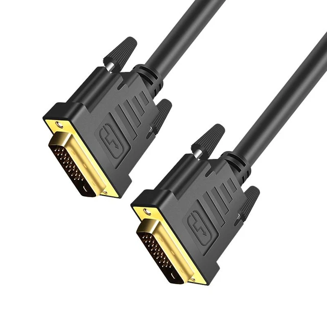 Alt view image 2 of 3 - DVI cable for connecting 24+1 computer monitors - DVI video signal high-definition cable - Male-to-male data cable 10M