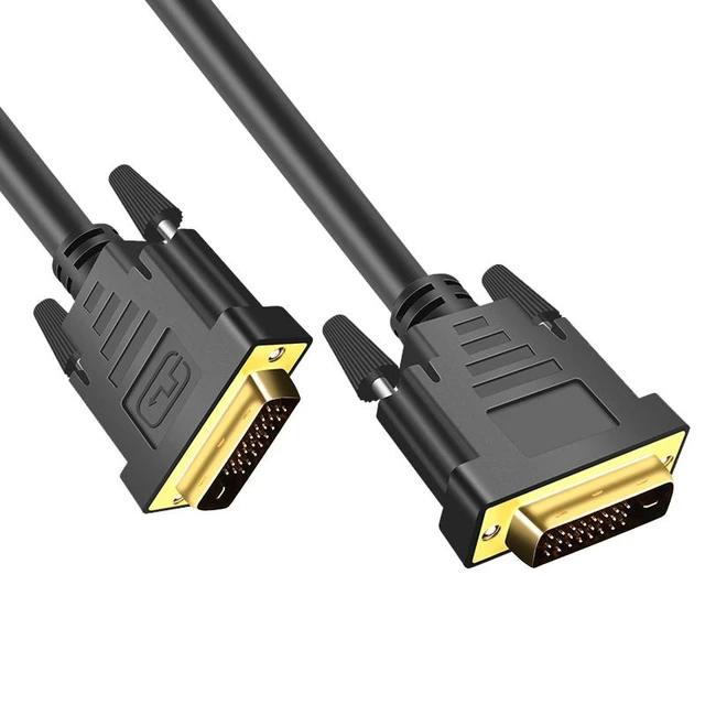 Alt view image 3 of 3 - DVI cable for connecting 24+1 computer monitors - DVI video signal high-definition cable - Male-to-male data cable 10M