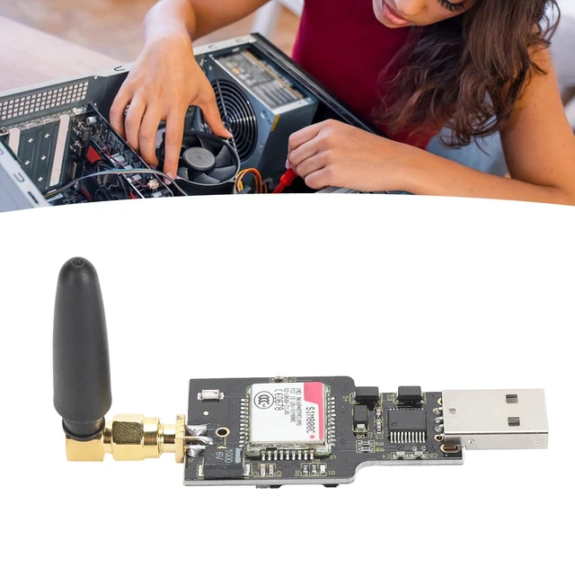 Alt view image 3 of 5 - SIM800C USB to GSM Module,USB Communication Modem GSM GPRS 850, 900,1800,1900MHz,with Bluetooth Phone Voice SMS Data