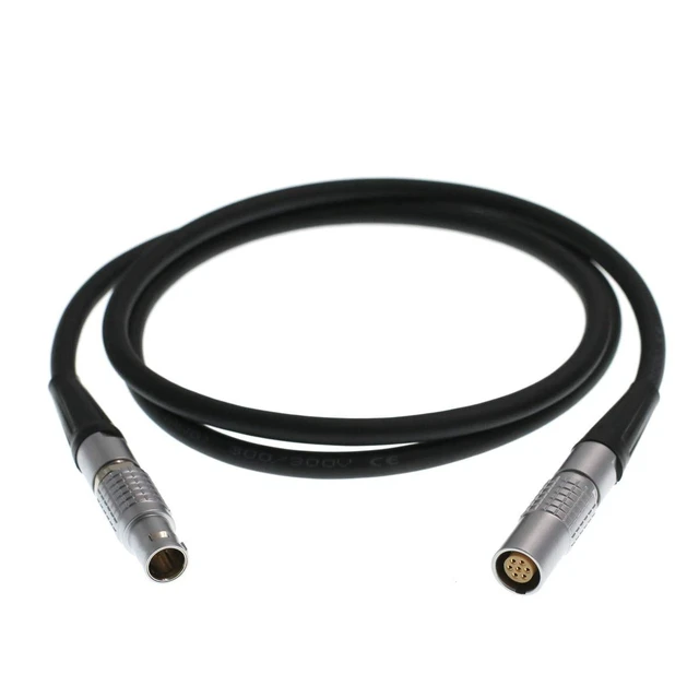 Alt view image 2 of 2 - DRRI High Flex 7pin Female to 7pin Male Microphone and Preamplifier Extension Cable Extension Cable for Bruel & Kjr