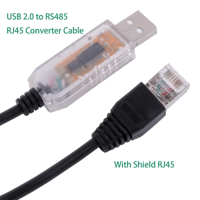 Alt view image 3 of 5 - Suamdoen ACS380 ABB Driver Cable USB RS485 Serial Adapter Modbus Communication Cable for ABB Oy BCBL-01