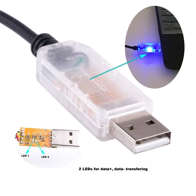 Alt view image 4 of 5 - Suamdoen ACS380 ABB Driver Cable USB RS485 Serial Adapter Modbus Communication Cable for ABB Oy BCBL-01