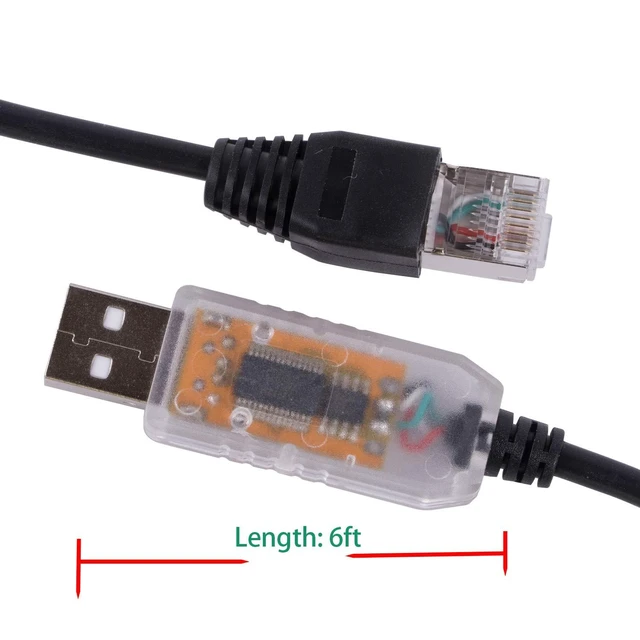 Alt view image 5 of 5 - Suamdoen ACS380 ABB Driver Cable USB RS485 Serial Adapter Modbus Communication Cable for ABB Oy BCBL-01