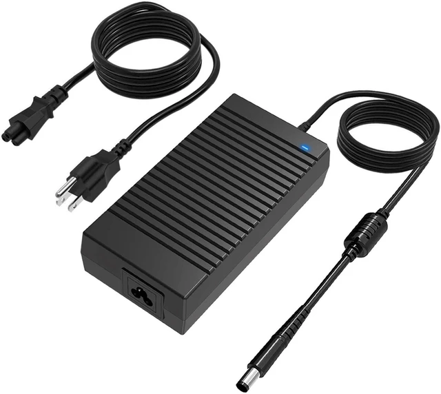 Main image of 180W Dell Alienware Charger, 19.5V 9.5A 185W Dell Power Adapter Compatible Dell Alienware 17 R3/15 R3/15 R2/X51 R2/13/14/M17X/M15X/M14X/X51, Dell Precision M4600/M4700/M4800/M6400/M6500/M6600/M6700