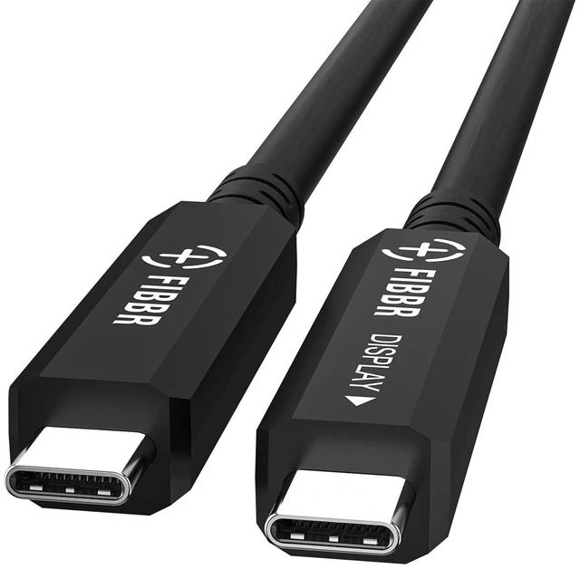 Main image of Fiber Optic USB C Cable(50ft), Full-Featured Active Optical USB C to USB C Cord Compatible with Touch Screen Display,HD Business Meetings Solution,Webcams,Cameras,Projectors etc