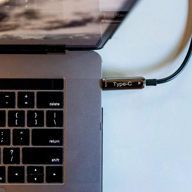 Alt view image 4 of 6 - USB C Cable 50ft Fiber Optic (USB 3.1 Type C to Type C Cable) by Pacroban