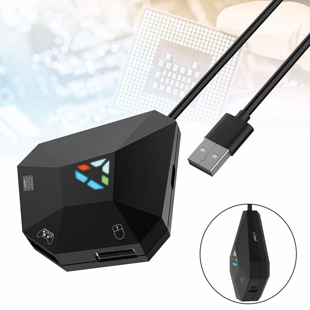 Alt view image 7 of 7 - Mouse/keyboard adapter compatible with Nintendo Switch, PS4, Xbox One/360, PS3