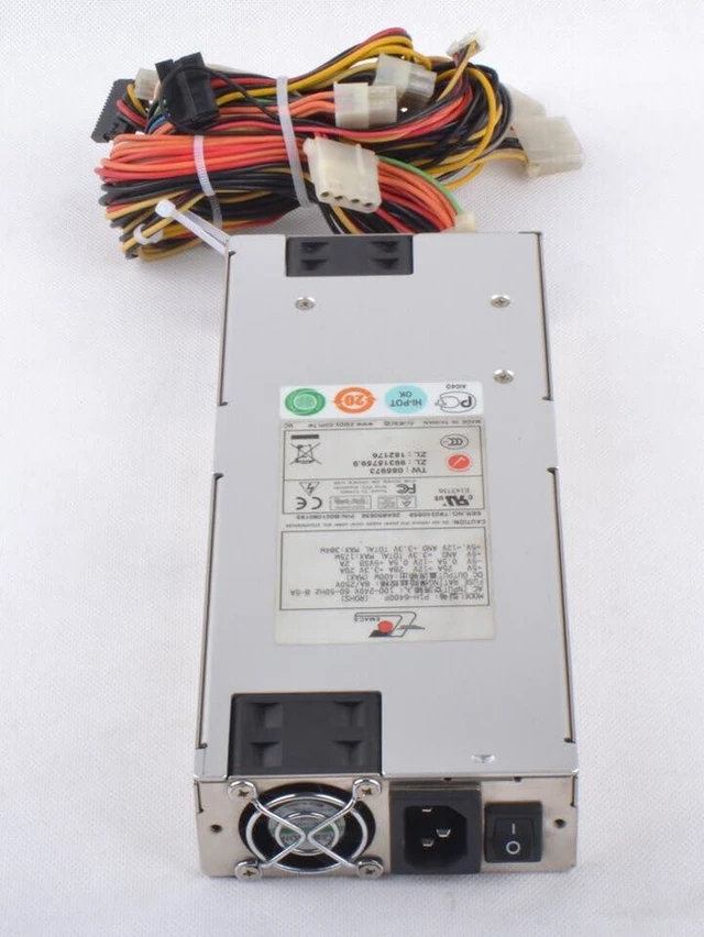 Alt view image 3 of 5 - 1PC P1H-6400P (ROHS) 400W Server 1U Power Supply