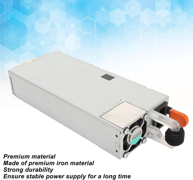 Alt view image 3 of 7 - 1100W L1100E S1 Server Power Supply Replacement, for DELL R530 R630 R730 R730XD, Heat Dissipation, Stable Power Supply