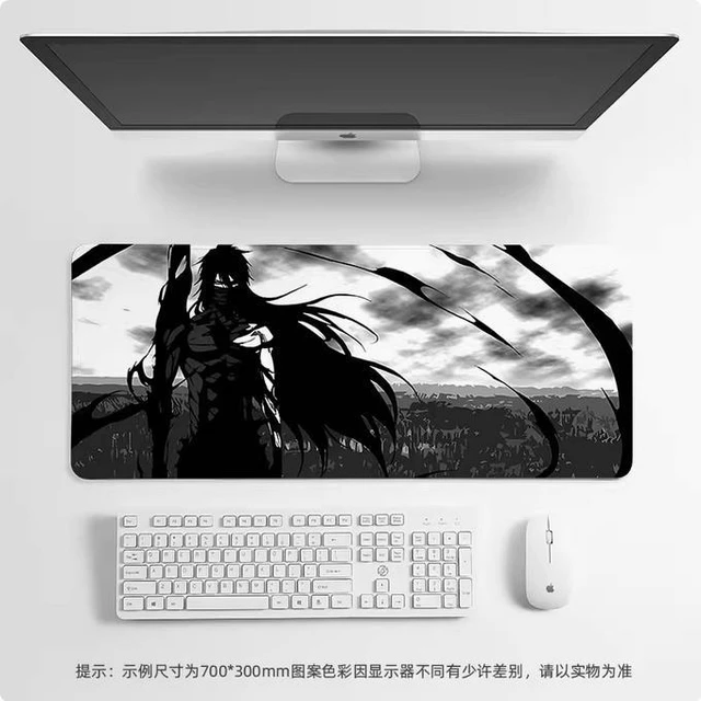 Main image of BLEACH anime mouse pad Extended Gaming Mouse Pad with Stitched Edges Large Mouse pad with Non-Slip Rubber Base for Work & Gaming, Offi ce & Home, 900*400mm