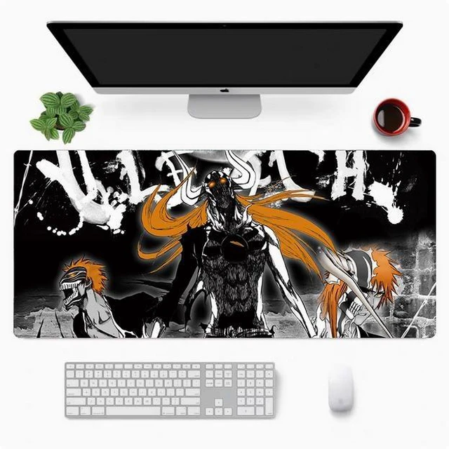 Main image of BLEACH anime mouse pad Extended Gaming Mouse Pad with Stitched Edges Large Mouse pad with Non-Slip Rubber Base for Work & Gaming, Offi ce & Home, 900*400mm