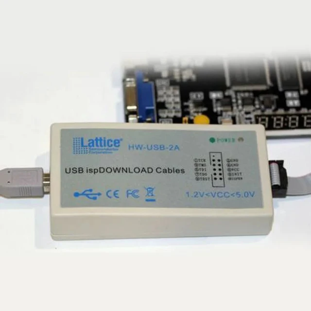 Alt view image 3 of 4 - Download Cable Jtag SPI Programmer For LATTICE FPGA CPLD HW-N-2A Tools