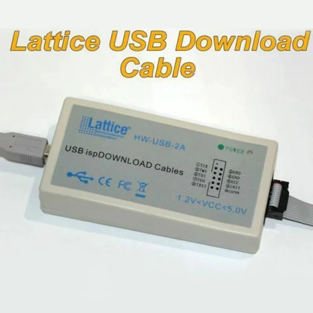 Alt view image 2 of 4 - Download Cable Jtag SPI Programmer For LATTICE FPGA CPLD HW-N-2A Tools