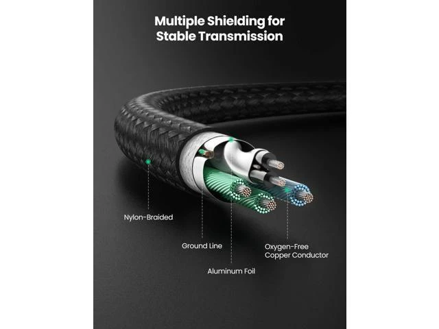 Alt view image 6 of 7 - Mini USB Cable USB 2.0 Type A to Mini B Cable Nylon Braided Charging Cord Compatible for GoPro Hero 3 Hero HD PS3 Controller MP3 Player Dash Cam Digital Camera GPS Receiver PDA 10FT
