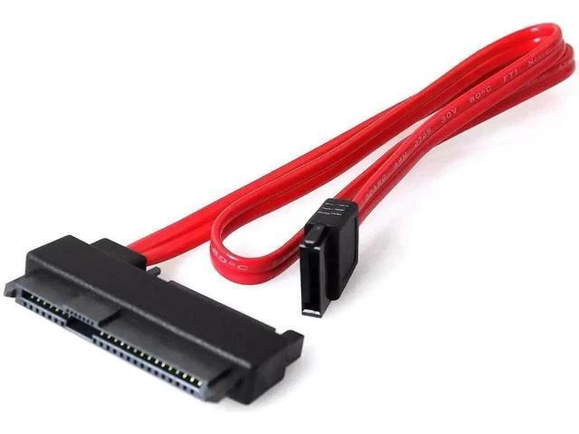 Alt view image 3 of 6 - SFF-8482 to SATA Cable with 15Pin Power Port, SAS Hard Drive to Motherboard SATA Adapter Wire