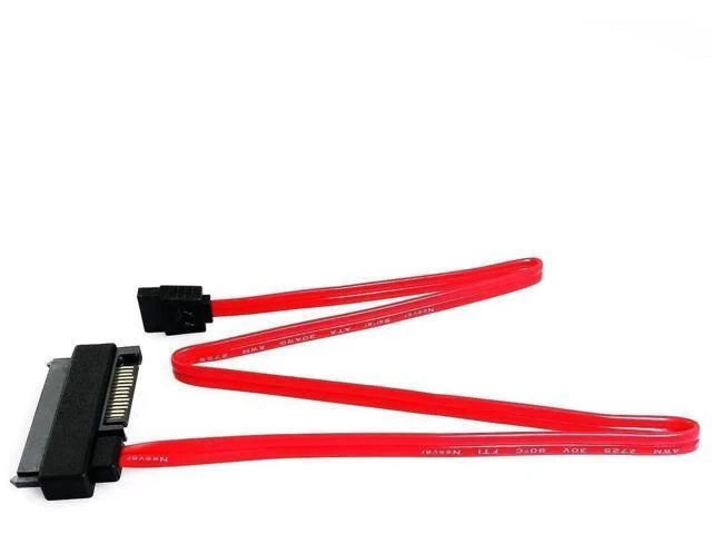 Alt view image 5 of 6 - SFF-8482 to SATA Cable with 15Pin Power Port, SAS Hard Drive to Motherboard SATA Adapter Wire