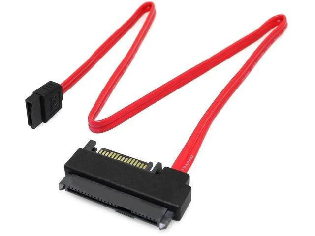 Alt view image 6 of 6 - SFF-8482 to SATA Cable with 15Pin Power Port, SAS Hard Drive to Motherboard SATA Adapter Wire