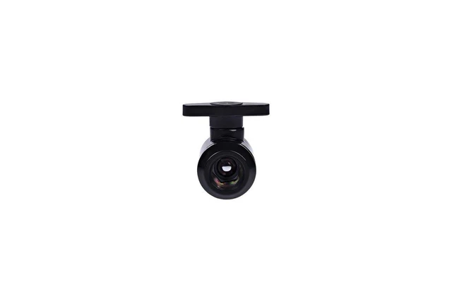 Alt view image 4 of 5 - Alphacool G1/4" Eiszapfen Series 2-way Ball Valve, Deep Black