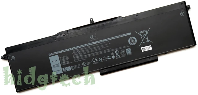Main image of New 1FXDH 97Wh Battery for Latitude 15 5501 5511 Precision 3541 3551 Series 31CP7/54/64-2