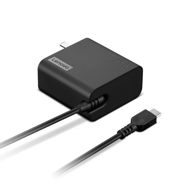 Alt view image 2 of 7 - Lenovo 65W USB-C Wall Adapter, For Gaming