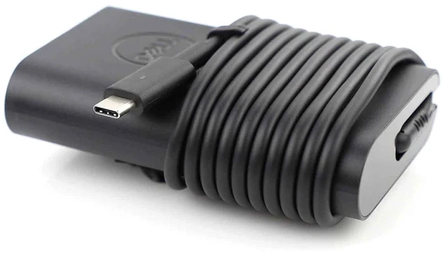 Alt view image 9 of 14 - New Dell Laptop Charger 65W(Watt) AC Power Adapter With Type c(USB-C/USBC) Tip Include Power Cord For XPS 12, 9250 XPS 13 9350 9360 9365 9370 9380, Latitude 7370 7280 7480 5480 7275 5290 7490