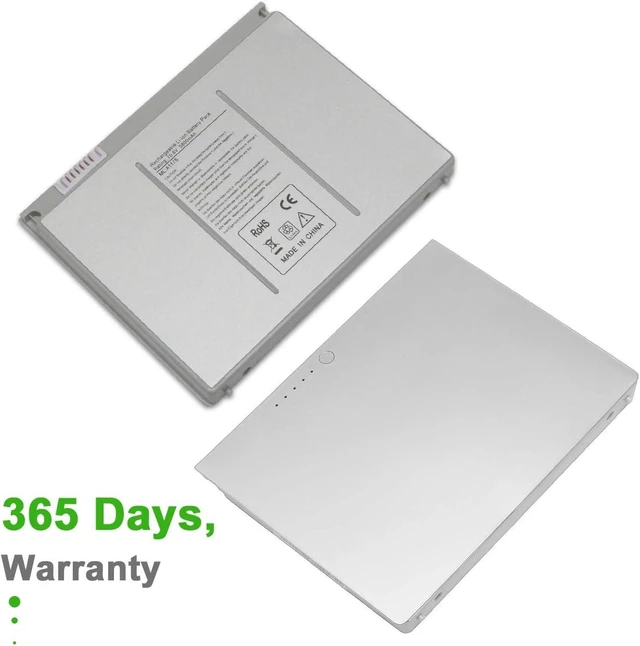 Alt view image 13 of 14 - New Upgrade A1175 Laptop Battery for MacBook Pro 15 inch A1175 A1260 A1150 A1211 A1226 for (2006 2007 2008 Version) Apple MacBook pro Battery MA348/A MA348G / A MA466LLA -10.8V 5800mah