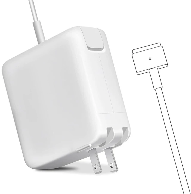 Main image of Mac Book Pro Charger, AC 85w Magnetic T-Tip Power Adapter Charger Compatible with MacBook Pro 17/15/13 Inch (Retina, 2012-2015)