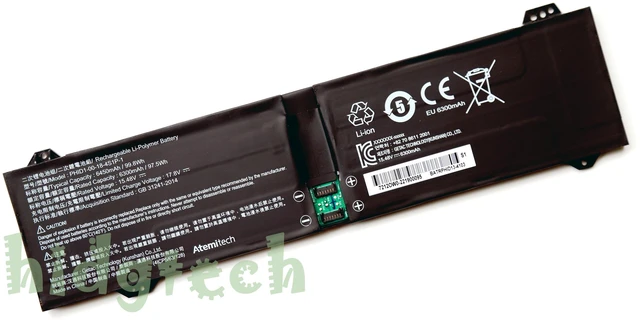 Main image of PHID1-00-18-4S1P-1 New Battery for Mech 17 GP2 Erazer X40-MD XMG Core 16 / XMG CORE 15 Erazer Beast X40 2024 / Schenker Vision 14 2022 RTX 3050 Ti / TUXEDO InfinityBook Pro 14 Series