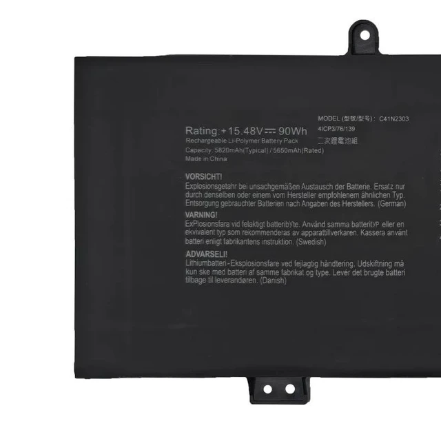 Alt view image 2 of 3 - C41N2303 New Laptop Battery for Asus Rog Zephyrus G16 GU605MV GU605M GU605MI GU605MV