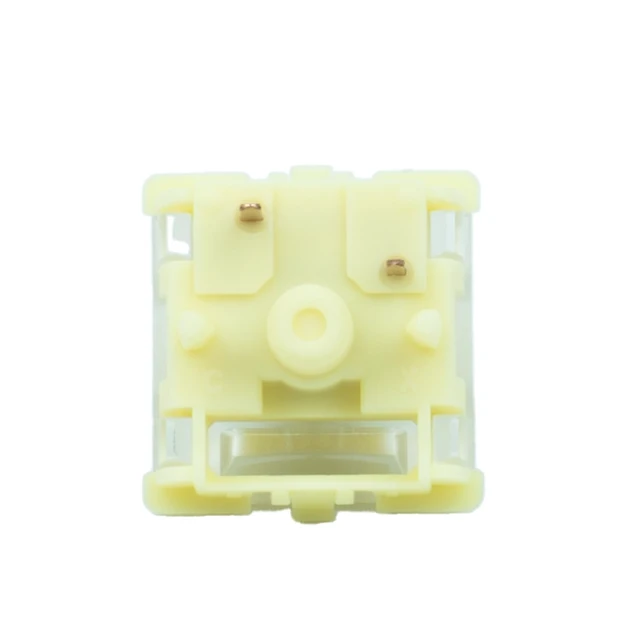 Alt view image 10 of 14 - Jelly Series Keyboard Switches (Yellow,110PCS) | Heavy Tactile,RGB LED,5 Pin,Factory Pre-lubed,Full POM Key Switches,compatible for MX Mechanical Keyboard