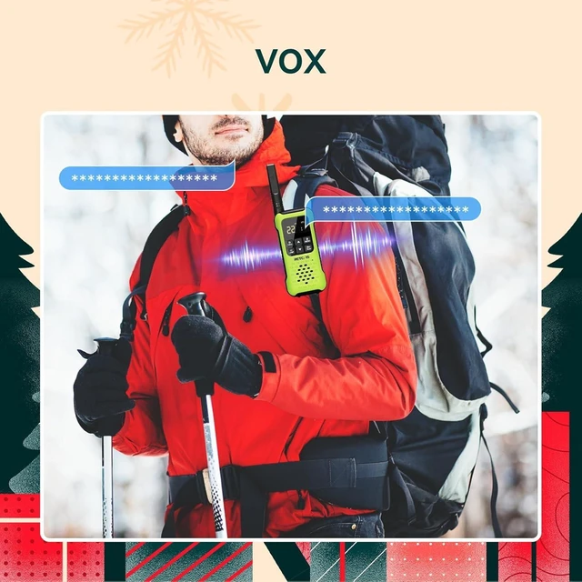 Alt view image 12 of 14 - RT49P Waterproof Walkie Talkies, IP67 Floating 2 Way Radio, NOAA Walkie Talkie, 1200mAh Rechargeable AA Batteries, SOS Flashlight Two Way Radio for Skiing Kayaking 2 Pcs