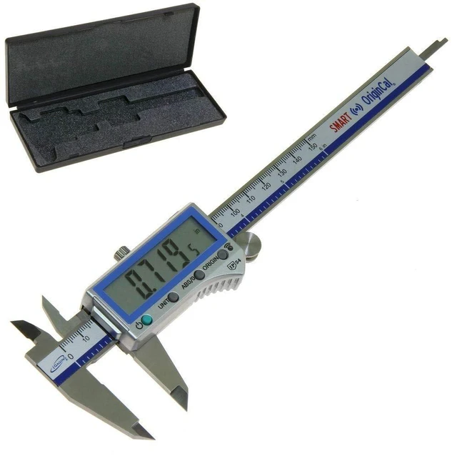 Alt view image 6 of 10 - iGaging Digital Electronic Caliper Absolute Origin Smart Bluetooth Connectivity - IP54 Protection/Extreme Accuracy (100-700-B06)