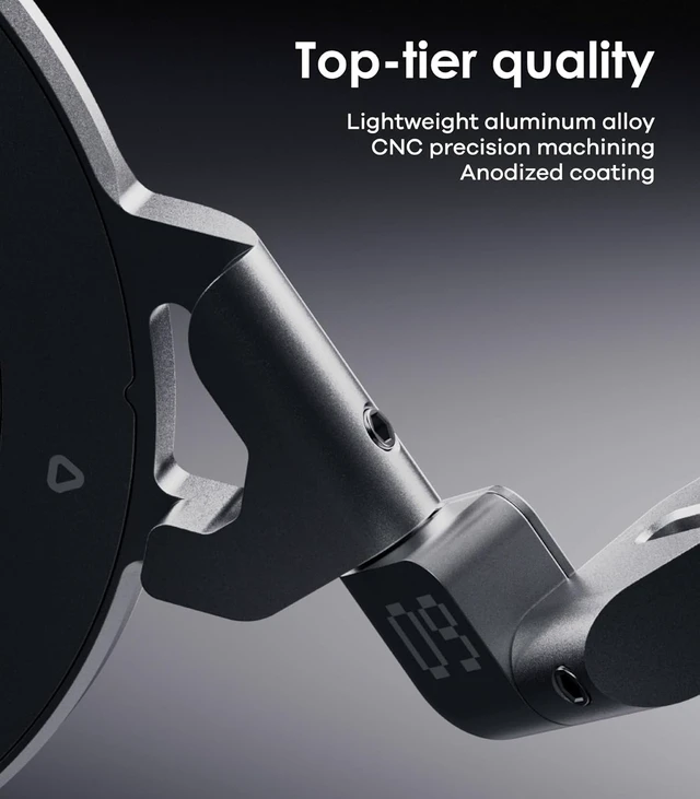 Alt view image 11 of 12 - G09 Magnetic Ring Grip | Omnidirectional Rotation | MagSafe Compatible | Aluminium Alloy Construction | Stable Dual-Sided Magnetic Attachment | Includes Handle Ring Phone Stand- Black