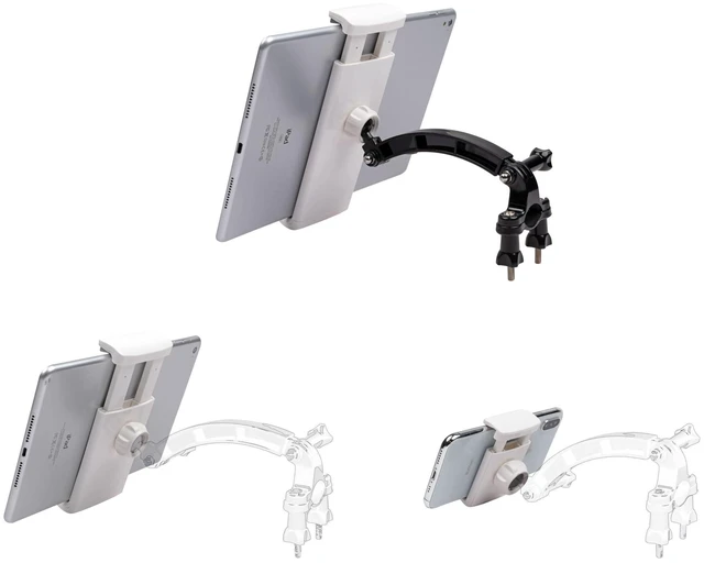 Alt view image 10 of 10 - SummitLink 3-in-1 Airplane Yoke Mount Compatible for iPad iPhone for Pilot EFB Tablet Phone Holder for Aircraft Plane (Yoke Mount)